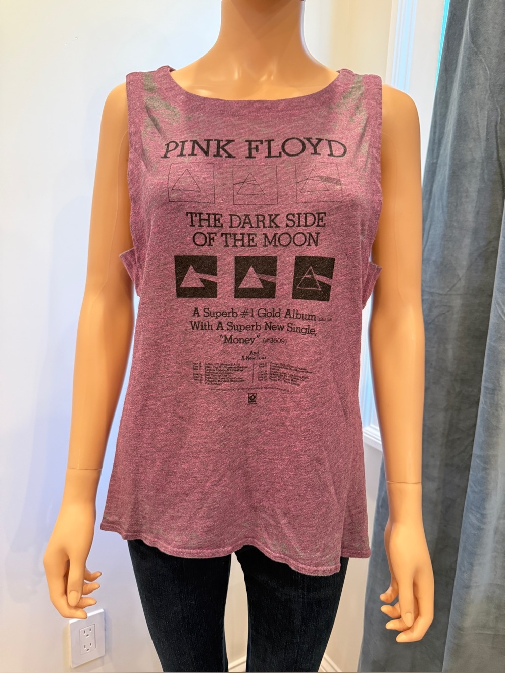Pink Floyd The Dark Side of the Moon Women's Sleeveless Chaser Tank
